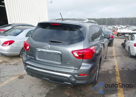 2018 Nissan Pathfinder Sv из США, поврежденный, VIN 5N1DR2MM3JC637816